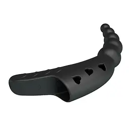 Wibrator na palec Pretty Love Jordin, 12,2 cm (czarny) - мініатюра 3