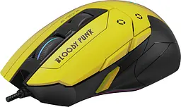 Миша A4Tech Bloody W70 Max USB punk yellow - мініатюра 4