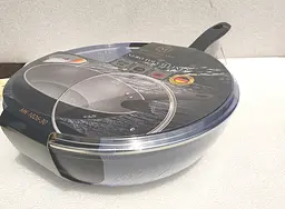 Сковорода Meisterklasse MK-1026-30 Вок black marble 30см - мініатюра 6