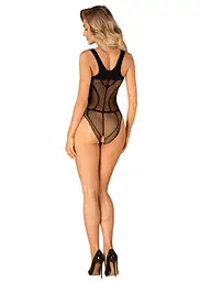 Еротичне боді з доступом Obsessive B336 crotchless teddy S/M/L - мініатюра 6