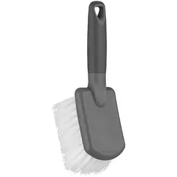 Щітка для миття Ardesto Solid 22х6.8 см з ручкою блакитна (ARHE1307B)