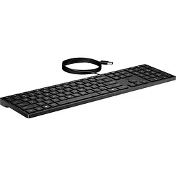 Клавіатура HP 320K USB UA Black (9SR37UT) [139604] - мініатюра 2