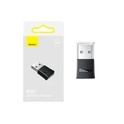 Bluetooth адаптер Baseus BA07 Wireless Adapter Чорний ZJBA010001 - мініатюра 3