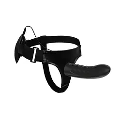Страпон Pretty Love Marvin StrapOn Harness, 16 см (чорний) - мініатюра 4