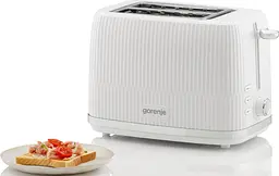 Тостер Gorenje 850 Вт пластик/метал білий - мініатюра 3