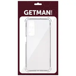 TPU чохол GETMAN Ease logo посилені кути Full Camera для Vivo iQOO Z3 Безбарвний (прозорий) - мініатюра 4