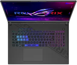 Ноутбук ASUS ROG Strix G18 G814JU-N6041 18" QHD+ IPS, Intel i7-13650HX, 16GB, F512GB, NVD4050-6, NoOS, Сірий (90NR0CY1-M004L0) - мініатюра 5