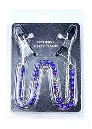 Затискачі для сосків сріблясті Exclusive Nipple Clamps No.1 - мініатюра 4