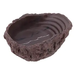 Поїлка та миска для купання Hobby Drinking Bowl M grey-beige 150мл. 14x11x5см (36275) - мініатюра 4