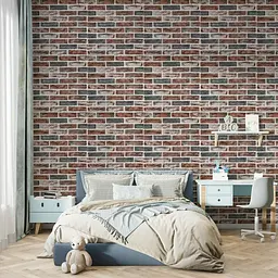 Самоклеюча 3D панель Sticker Wall під цеглу клінкер помаранчевий 700x700x4мм 414 SW-00000769 - мініатюра 5