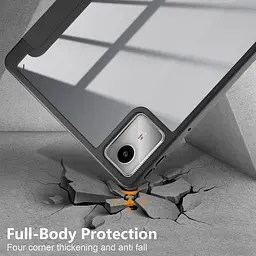 Чохол TPUCristal Pen holder Lenovo Tab M11 Xiaoxin Pad 2024 11 Чорний - мініатюра 8
