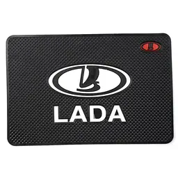 Антиковзний килимок торпеди з логотипом Lada