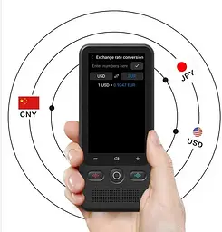 Голосовий перекладач AI Translator T18 Wi-Fi Bluetooth (138 мов) 1400 мАг - мініатюра 4