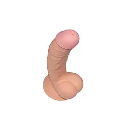 Фалоімітатор Lovetoy The Ultra Soft Dude 21 см тілесний - мініатюра 2