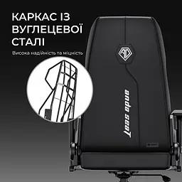 Крісло ігрове Anda Seat X1 Gaming Sofa Black PVC (AD-W-SF01-04-B-PV) - мініатюра 12