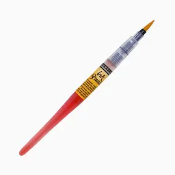 Ручка-пензель з чорнилом Sennelier Ink Brush, Жовтий Сеннельє (Sennelier Yellow)