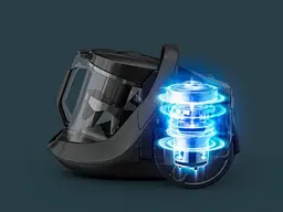 Rowenta Пилосос контейнерний GREEN FORCE CYCLONIC EFFITECH+, 900Вт, конт пилок -2,5л, НЕРА, чорний - мініатюра 10