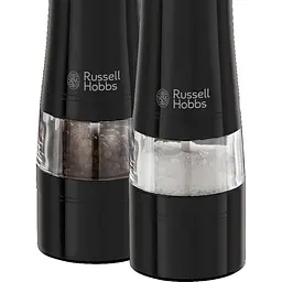 Russell Hobbs Млини для солі та перцю, ААх4, керамічні жернова, чорний - мініатюра 2