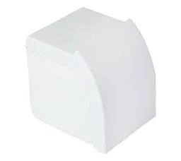 Тримач для туалетного паперу Ekodeo 10,6х13х12,5 Tex WH арт.L9100WH