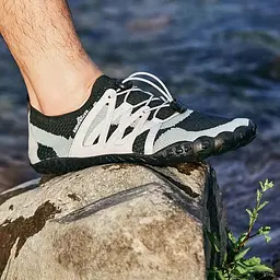 Швидковисихаючі сітчасті черевики Naturehike CYY2321IA010, розмір 43-44, чорні - мініатюра 4
