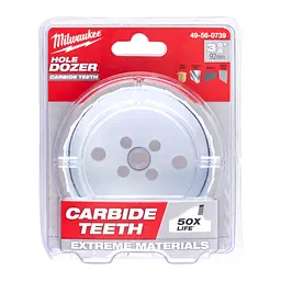 Коронка Bi-Metal Carbide Milwaukee, діаметр 92мм - мініатюра 2