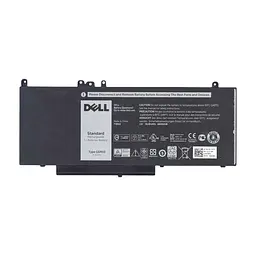 Акумулятор до ноутбука Dell Latitude E5550 G5M10, 43Wh (5800mAh), 4cell, 7.4V, Li-Pol AlSoft (A71172)