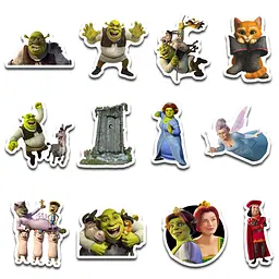 Стікерпак GeekLand Shrek 45 штук (SP SR 01) - мініатюра 3