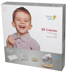 Набір для творчості створення 3D зліпка GenioKids для дітей віком від 3 років (7504)