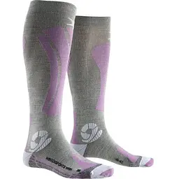 Шкарпетки X-Socks Apani Socks Wintersports Women 35-36 Сірий/Рожевий (1068-AP-WS03W20W 35-36 B3)