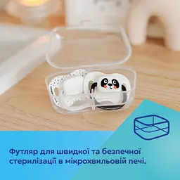 Пустушка Canpol babies BabiesBoo силіконова симетрична 0-6 міс. 2 шт. помаранчева (34/927_ora) - мініатюра 11