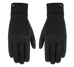 Рукавички Salewa Cristallo Liner Gloves XXL Чорний-Сірий