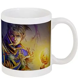Кухоль GeekLand Жрець Андуїн Рінн Heroes of Warcraft CP 03.122 330 мл білий - мініатюра 3