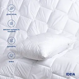 Ковдра Ideia Classic, двоспальна, 210х175 см, білий (8-31155 білий) - мініатюра 3