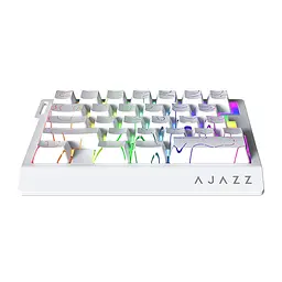 Ігрова дротова магнітна клавіатура Ajazz AK029 / Ice Island Switch / White Lines - мініатюра 5