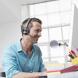 Гарнітура Poly комп'ютерна стерео On-ear Blackwire 8225-M USB-A USB-C односпрямований ANC Acoustic Fence Microsoft Teams чорний (8X225AA) - мініатюра 3