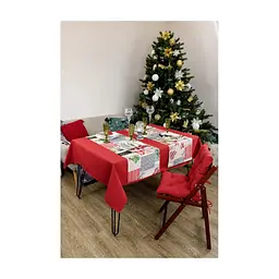 Доріжка на стіл Прованс Merry Christmas 40x140 см (031476) - мініатюра 2