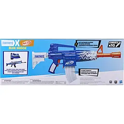 Бластер іграшковий Hasbro Nerf Blue Shock Fortnite (F4108) - мініатюра 5