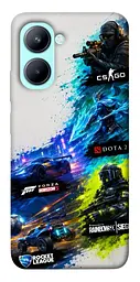 TPU чохол Demsky Full Throttle для Realme C33
