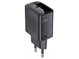 Блок живлення Acefast A82 20 W GaN Black