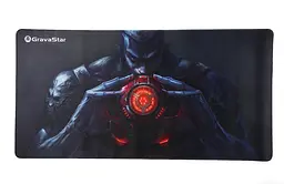 GravaStar Ігрова поверхня WARRIOR, XL (900х450х3мм), чорний