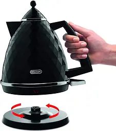 Електрочайник DeLonghi KBJ 2001.BK - мініатюра 2