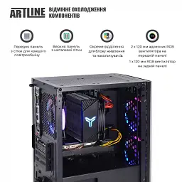 Комп'ютер Artline Gaming X43 (X43v47) - мініатюра 4