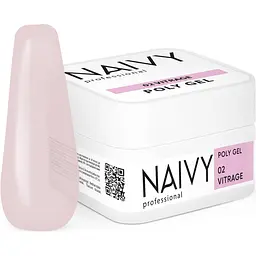 Полігель Naivy Professional №02 Vitrage 30 мл