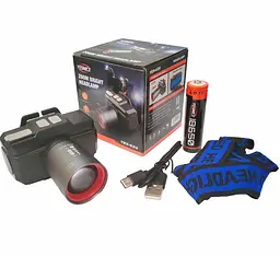 Налобний ліхтар Yesnice Zoom Bright Headlamp YES-620 - мініатюра 2