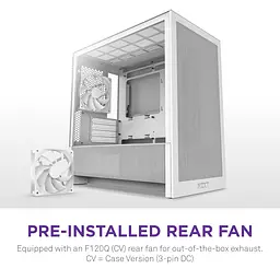 Корпус NZXT H3 Flow White без БЖ (CC-H31FW-01) - мініатюра 9