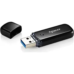 USB флеш-накопичувач Apacer AH355 128GB USB-A 3.2 Black (AP128GAH355B-1) [90942] - мініатюра 3