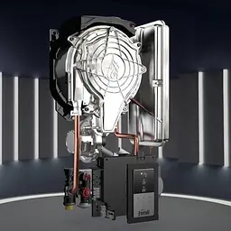Конденсаційний газовый котел Ferroli BLUEHELIX ALPHA 24C двоконтурний (0TPF2AWA) - мініатюра 3