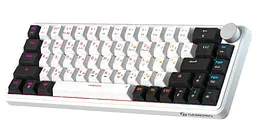 Клавіатура GamePro Asgard Valhalla 65% Compact QLAB Orange Switches (MK210W Pro) - мініатюра 4