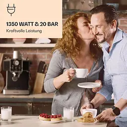 Кавоварка Klarstein Gusto Classico 1350 Вт (10035564) - мініатюра 8