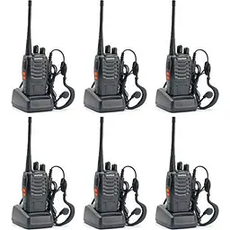 Портативна рація Baofeng BF-888S Six Pack комплект 6 шт (2200000758996)